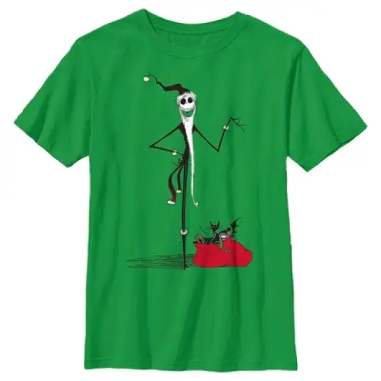 Boy's The Nightmare Before Christmas Christmas Sandy Claws T-Shirt image {3}
