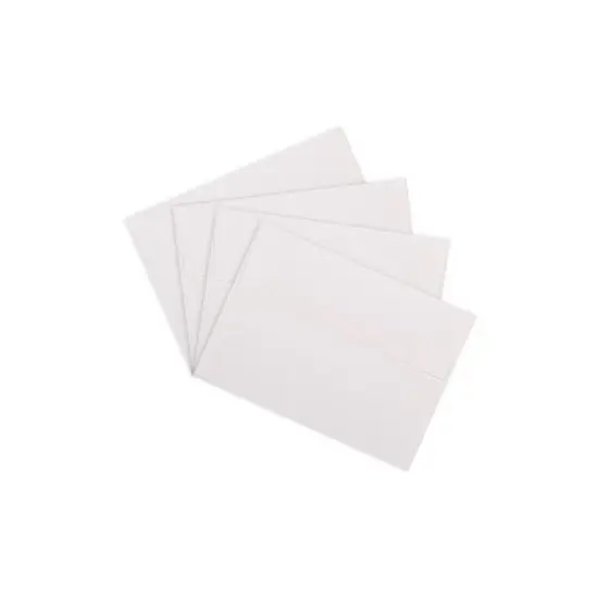 JAM Paper Strathmore A7 Invitation Envelope 5 1/4" x 7 1/4" Bright White 25/Pack (191189) image {2}