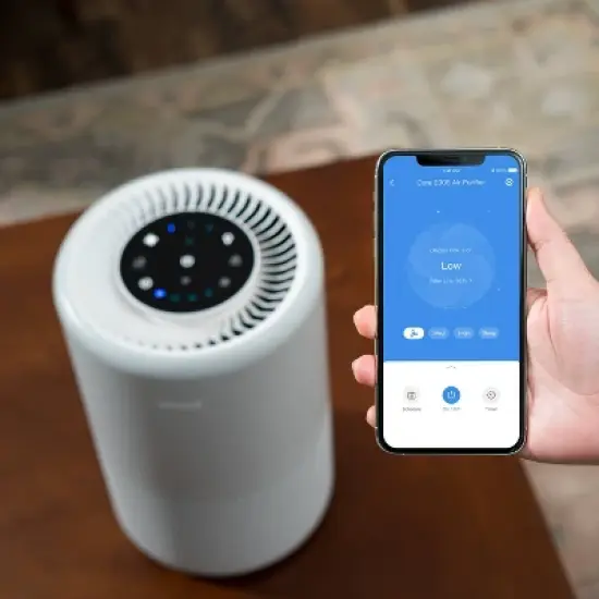 Levoit Core 200s Smart True HEPA Air Purifier Gray image {3}