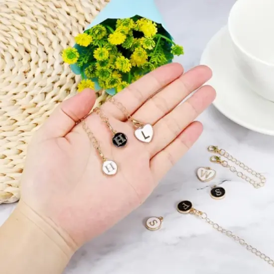 Unique Bargains Letter Accessories for Stanley Tumbler Cup Initial Name ID Personalized Charm P image {4}