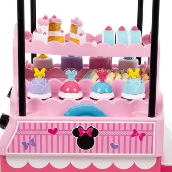 Huffy Disney Minnie Mouse Bakery Cart Battery Ride-On - 6V - Age 3+ - Pink image {5}
