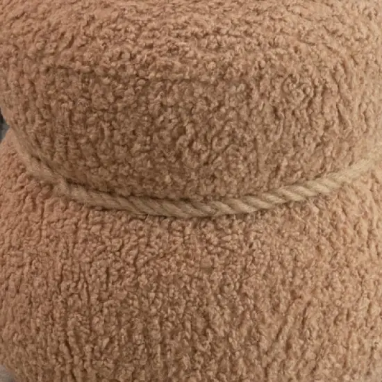 Maliang Ottomans, Snowman Stool, Greig Plush Cushion, Suitable For Any Space image {3}