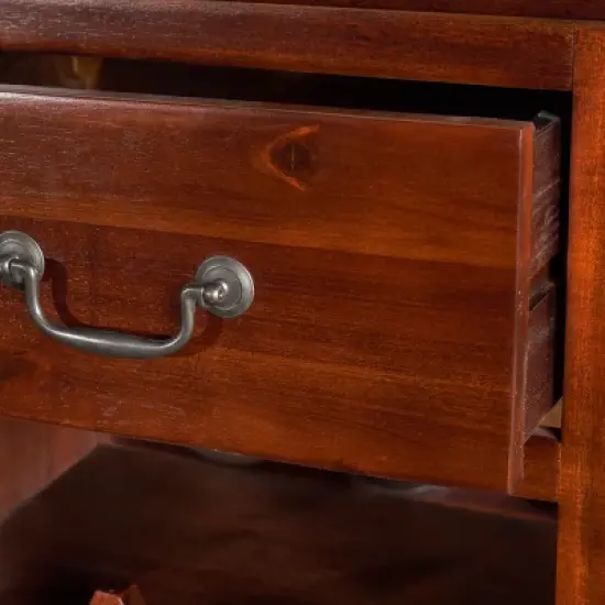 Eirinn Wine Rack - Dark Oak - Christopher Knight Home image {2}