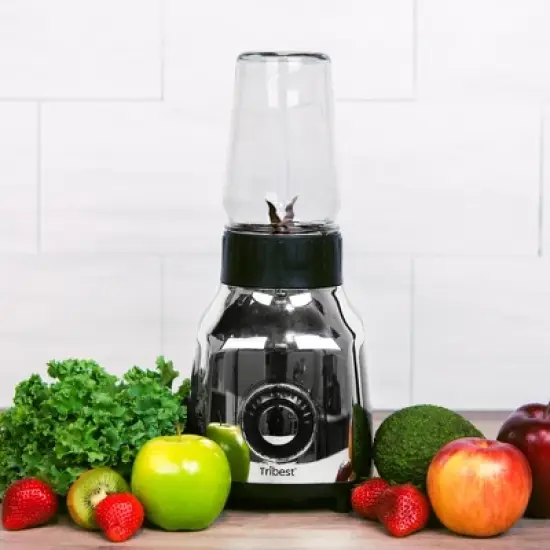 Tribest Glass Personal Blender &ndash; Silver image {2}
