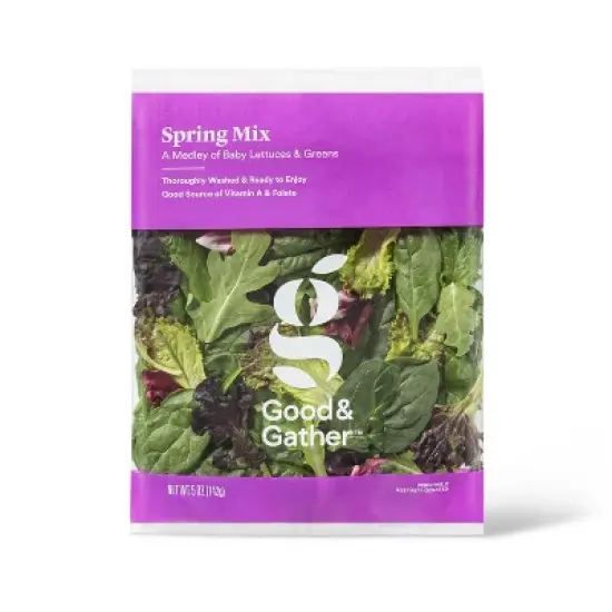 Fresh Spring Mix Lettuce - 5oz - Good & Gather&trade; image {4}