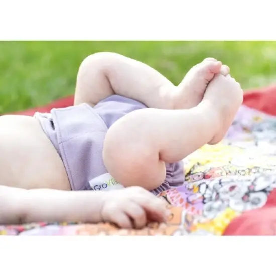 Disposable Pad for Cloth Diapers &ndash; GroVia BioSoaker &ndash; for Natural Parenting &ndash; Secure One Size Eco Friendly Adhesive Inserts &ndash; 50 Count image {1}