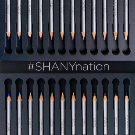 SHANY Slim Liner Makeup Pencil Eyeliner Set  - 24 pieces image {3}