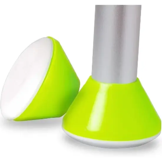 HealthSmart Walker Ski Glides, Walker Caps or Walker Pads for Rollators and Walking Aids, Universal Fit, Mobility Aid, Senior Living Accessory, Pack image {4}