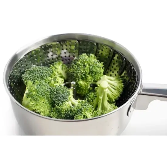 Rsvp Vegetable Steamer - 9In - Ss image {5}