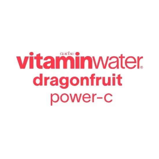 vitaminwater zero power-c dragonfruit - 20 fl oz Bottle image {3}