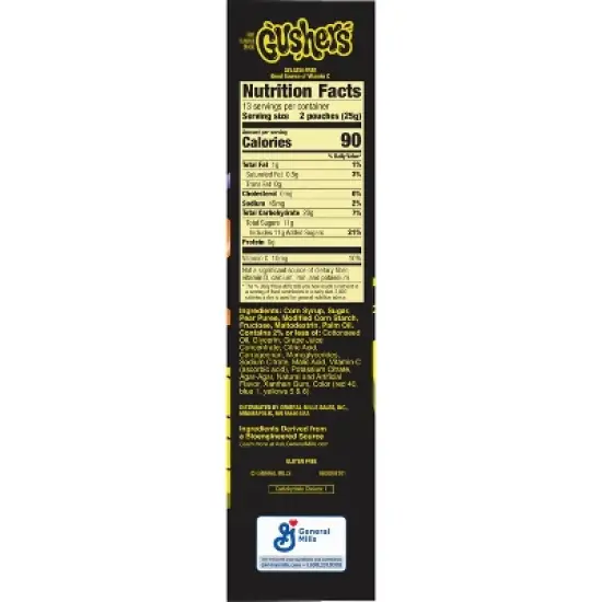 Fruit Gushers Spooky Halloween Mini Fruit Snacks - 11.44oz/26ct image {1}