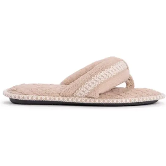 MUK LUKS Women's Darlene Thong Slipper image {5}