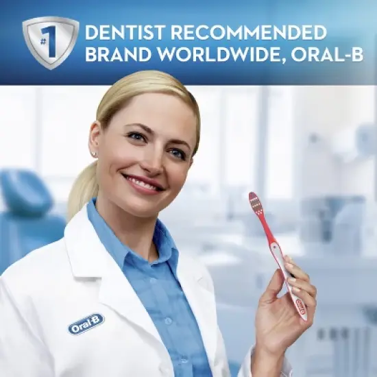 Oral-B Fresh and Clean Toothbrushes Medium - 6ct image {5}