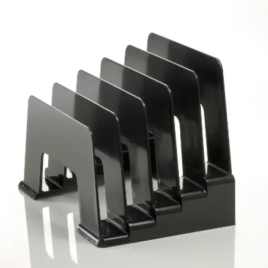 Officemate 5-Compartment Recycled Plastic Incline Sorter OIC26002 image {1}