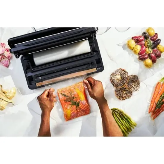 Anova Precision Vacuum Sealer Pro: Black Food Vacuum Sealer for Sous Vide, 5-Year Warranty, Plastic, 15.7"x7"x4.3" image {9}