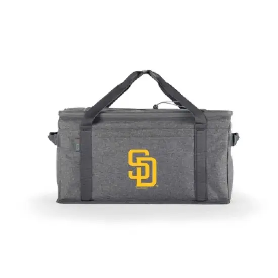 MLB San Diego Padres 64 Can Collapsible Cooler - Heathered Gray image {5}