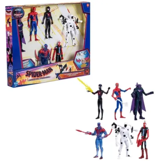 Marvel Spider-Man Ultimate Showdown Action Figure Set - 6pk (Target Exclusive) image {2}