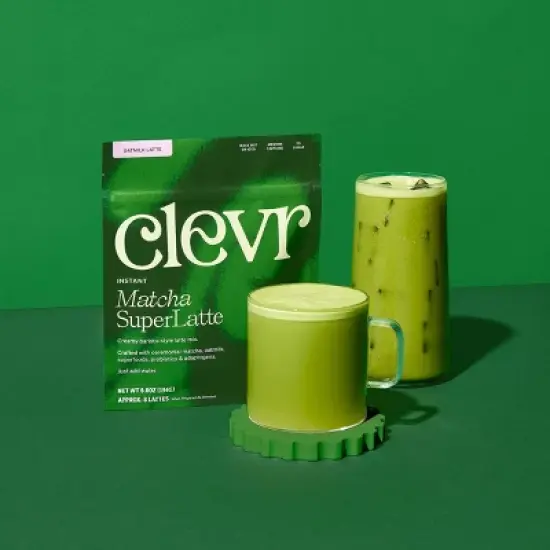 Clevr Matcha Superlatte - 6.8oz image {1}