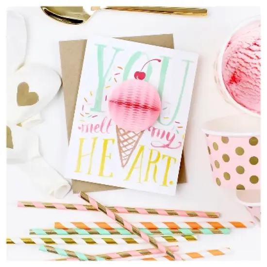 3ct Fruit Pop-up Greeting Cards image {4}