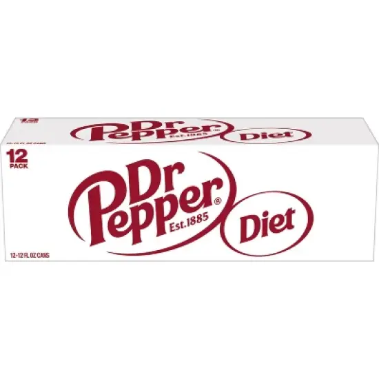 Diet Dr Pepper Soda - 12pk/12 fl oz Cans image {6}