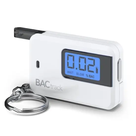 Bactrack Go Portable Keychain Breathalyzer - Compact Design with MicroCheck Sensor image {1}