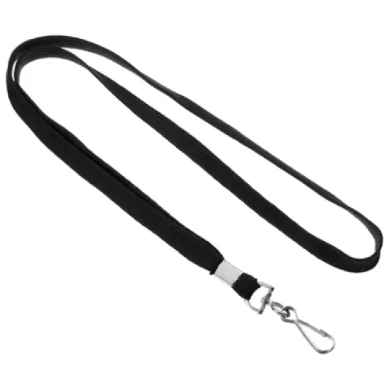 Unique Bargains Polyester Wear-resistant Lightweight ID Card Neck Lanyards with Hook 25 Pcs image {4}
