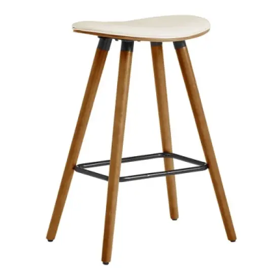 26" Piper Backless Counter Height Barstool - Armen Living image {7}