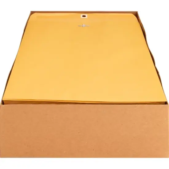 Business Source Heavy Duty Clasp Envelopes Brown image {2}