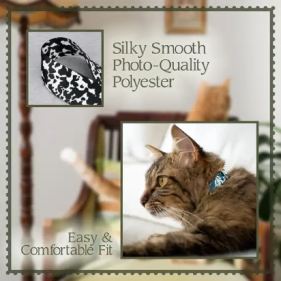 Country Brook Petz Cheetah Kisses Cat Collar image {2}