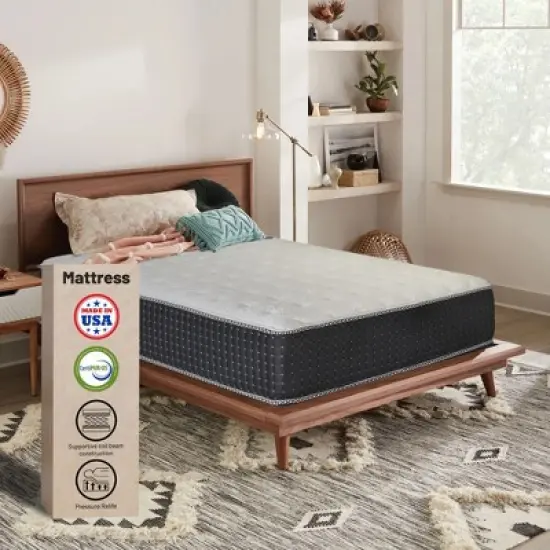 Continental Sleep 14" Medium Firm Pocket Coil Hybrid Mattress, image {6}