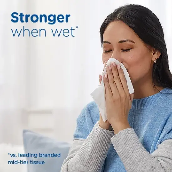Puffs Ultra Soft Facial Tissue image {3}