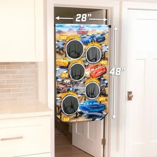 GoSports Disney Pixar Fire Hoop Rally Doorway Game 22pc image {1}