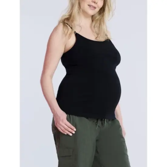 Women's Clip Down Nursing Tank Top Cami | Motherhood Maternity image {3}