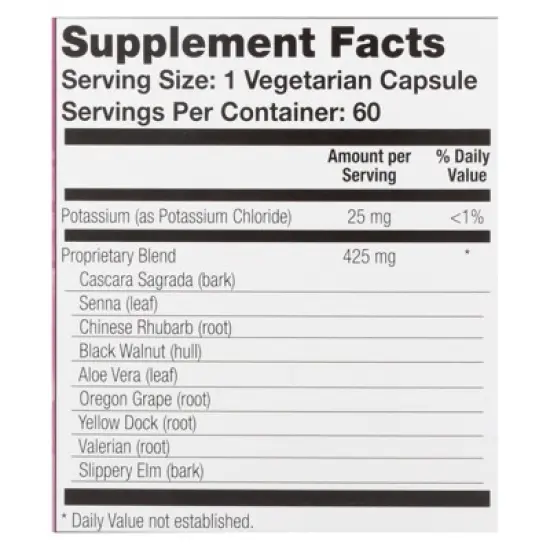 Natural Balance Colon Clenz - 60 Vegetable Capsules image {1}