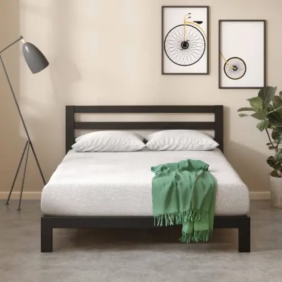 10" Arnav Modern Studio Platform 2000H Metal Bed Frame - Zinus image {1}