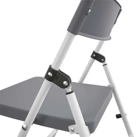 Cosco 3pc Kids' Activity Set with Folding Chairs Gray/White image {6}