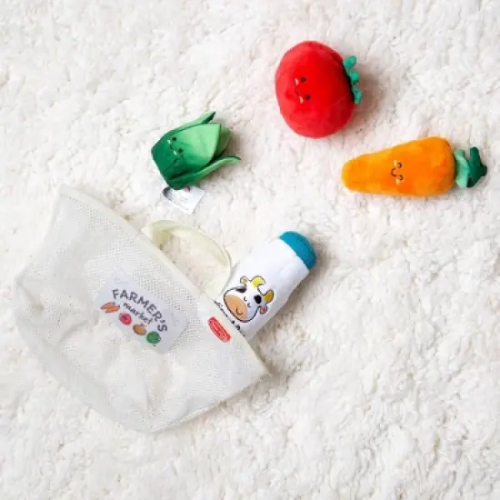 Melissa & Doug Multi-Sensory Market Basket Fill & Spill Infant Toy image {8}