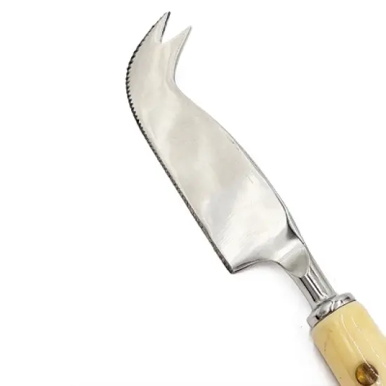 DOMETOUR Set of 3 Cheese Knives & Spreaders Stainless Steel Cheese Serving Tools in Gift Box image {4}