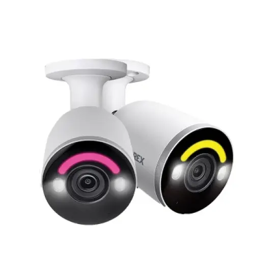 Lorex Fusion 4K UHD 16-Camera-Capable 2-TB Wired NVR System with Four 4K Wired IP Outdoor Bullet Cameras with Smart Security Lighting image {2}