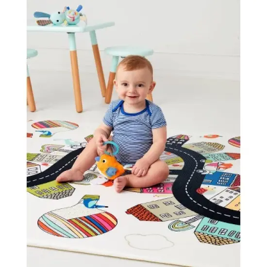 Skip Hop Double Play Reversible Playmat - Vibrant Village image {5}
