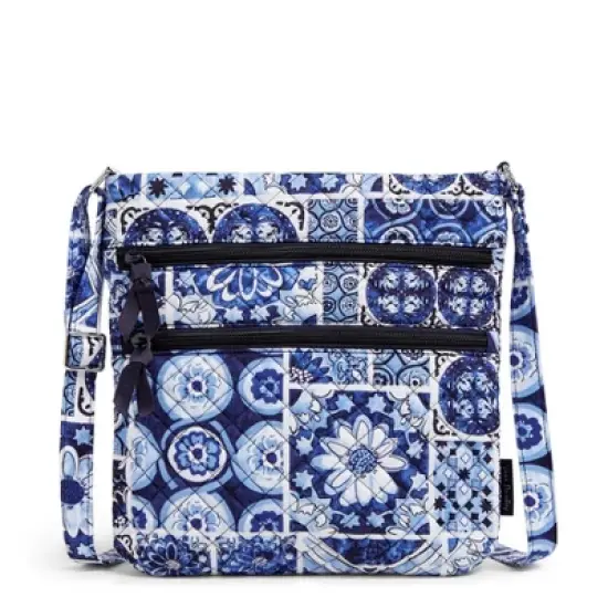 Vera Bradley Women's  Cotton Triple Zip Hipster Crossbody Bag image {8}