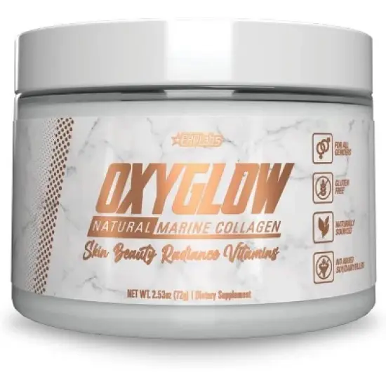 EHPlabs OxyGlow Unflavored Marine Collagen Powder &ndash; Supports Skin Elasticity, Hair Strength & Nail Growth &ndash; 30 Servings image {7}