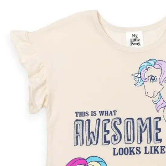 My Little Pony Skydancer Glory Graphic T-Shirt & Leggings White / Blue image {4}