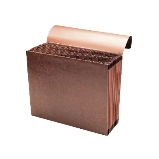 Smead Jan-Dec Expanding File 12 Pocket Letter Redrope Printed 70388 image {1}