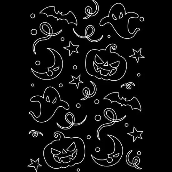 Junior's Design By Humans Halloween party By makart8 T-Shirt image {1}
