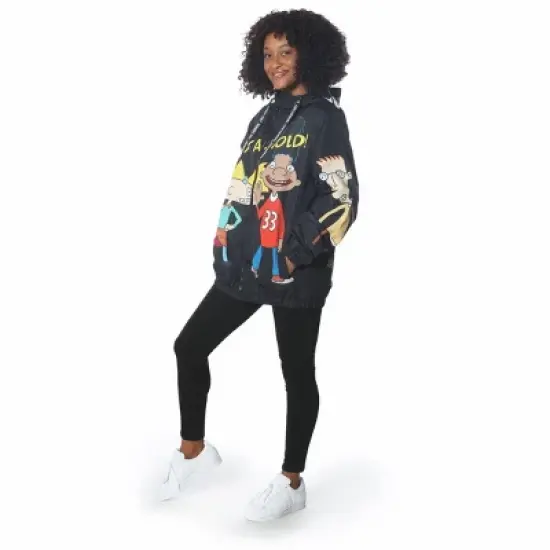 Members Only - Women's Hey Arnold Windbreaker Oversized Jacket image {3}