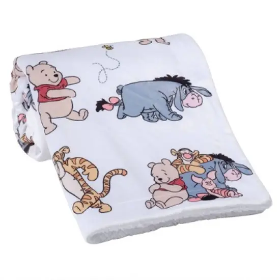 Bedtime Originals Disney Baby Winnie The Pooh and Friends Fleece Baby Blanket image {3}