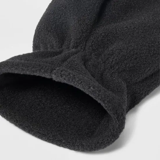 Men's Mixed Fleece Gloves - All in Motion&trade; Black image {2}