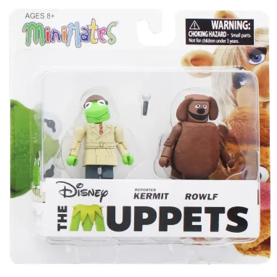 Diamond Comic Distributors, Inc. Muppets Reporter Kermit & Rowlf 2-Pack Series 2 Minimates image {1}