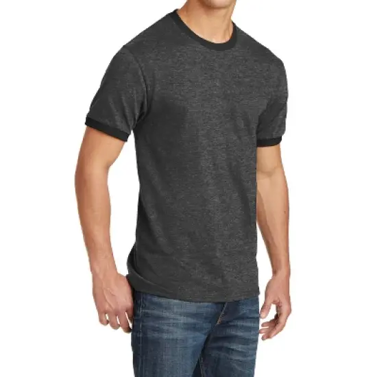 Mafoose Men's Short Sleeve Core Cotton Soft Classic Ringer Tee image {8}